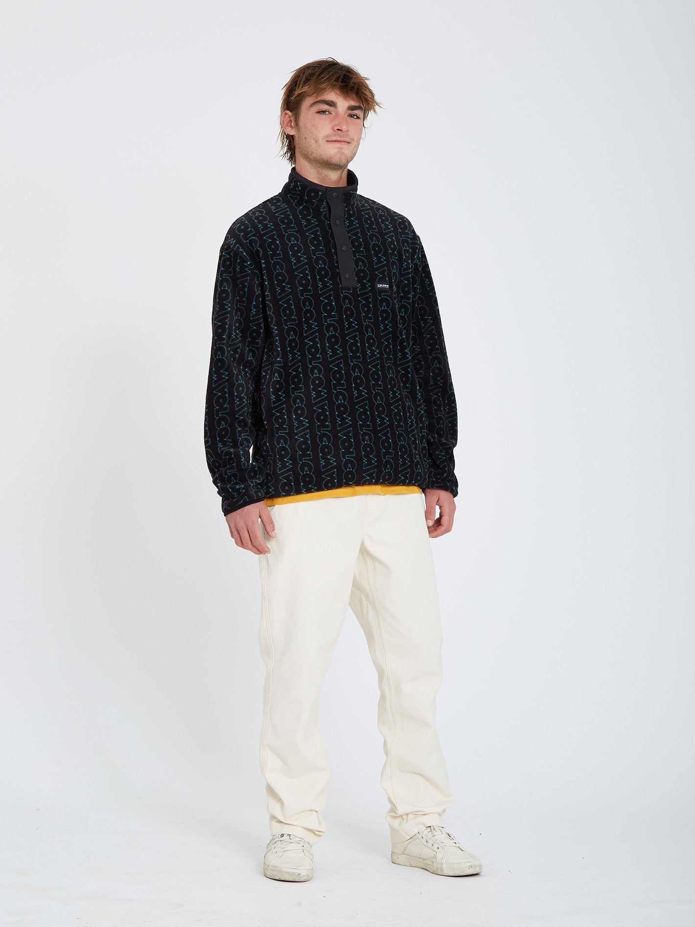 Rainer Elastic Waist Trousers - WHITECAP GRAY