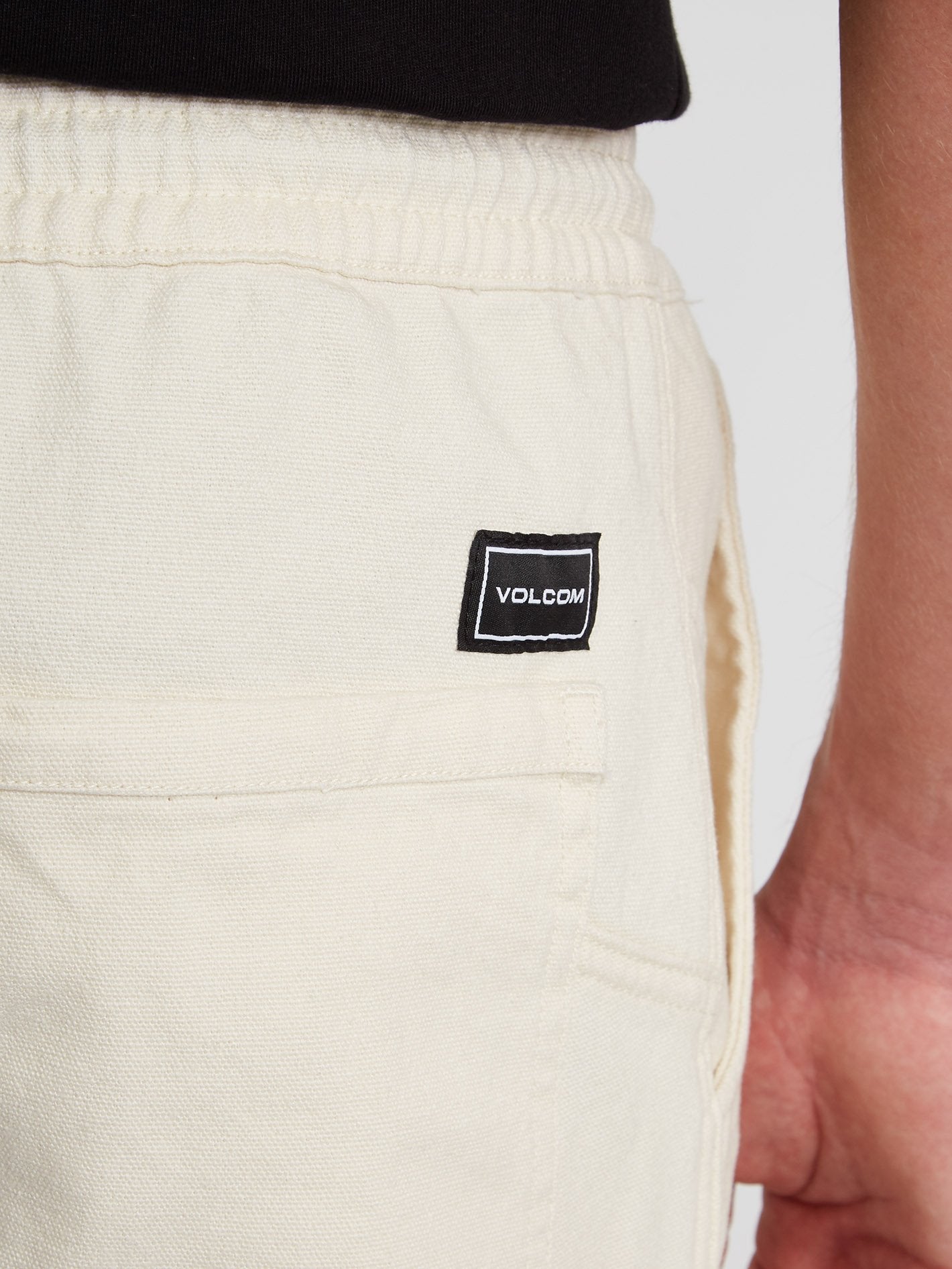 Rainer Elastic Waist Trousers - WHITECAP GRAY