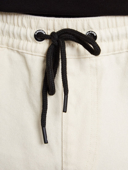 Rainer Elastic Waist Trousers - WHITECAP GRAY