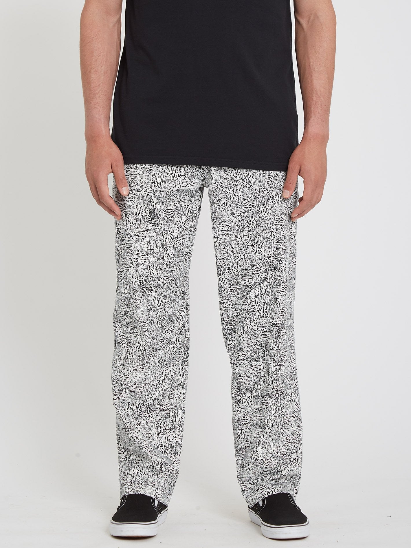 Psychstone Hose mit elastischer Taille – CLOUD