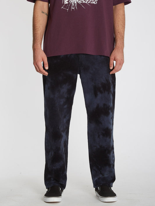 Pantalon en velours côtelé Outer Spaced - TIE DYE