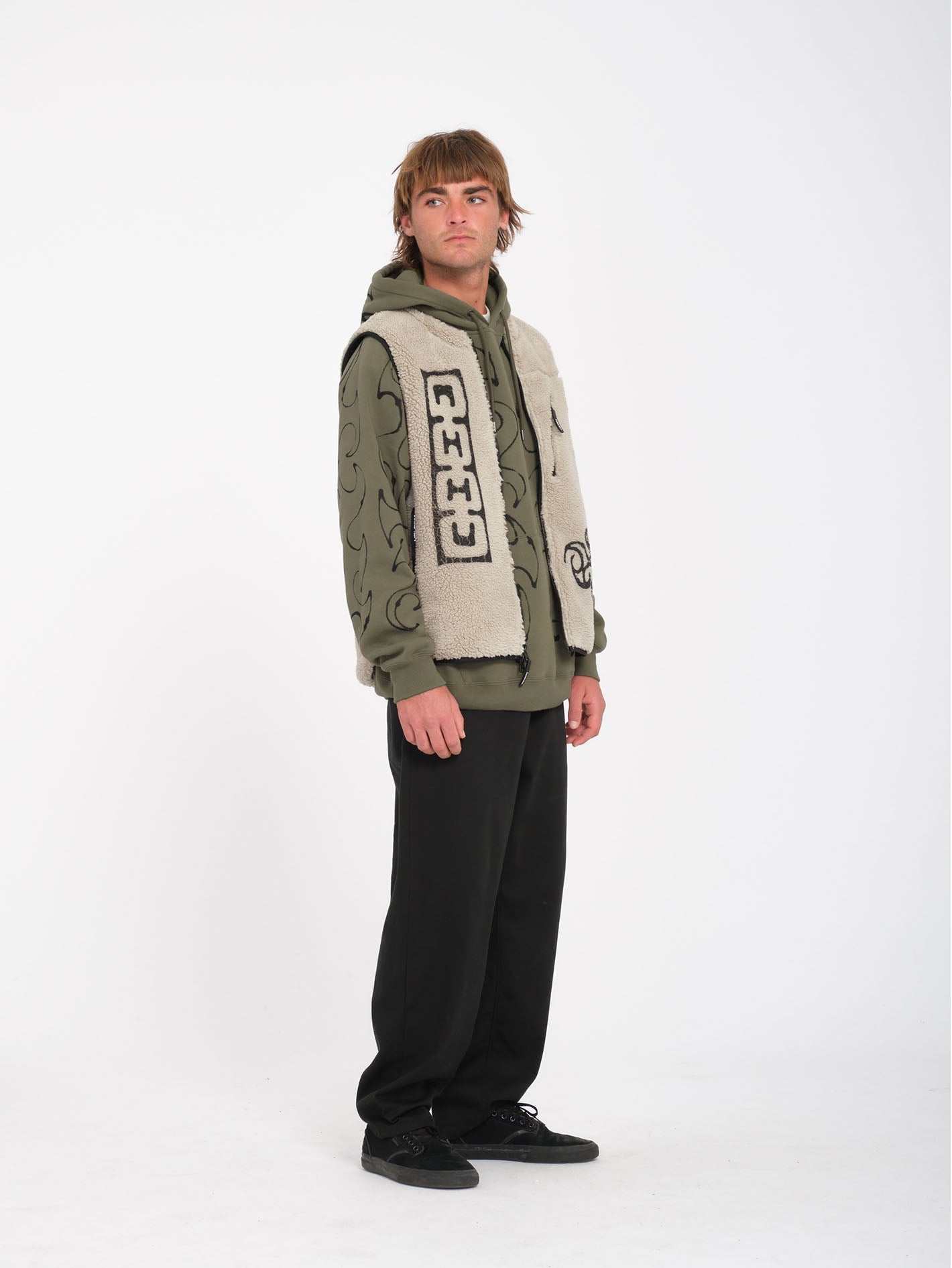 Freazy Loose Pants - SCHWARZ