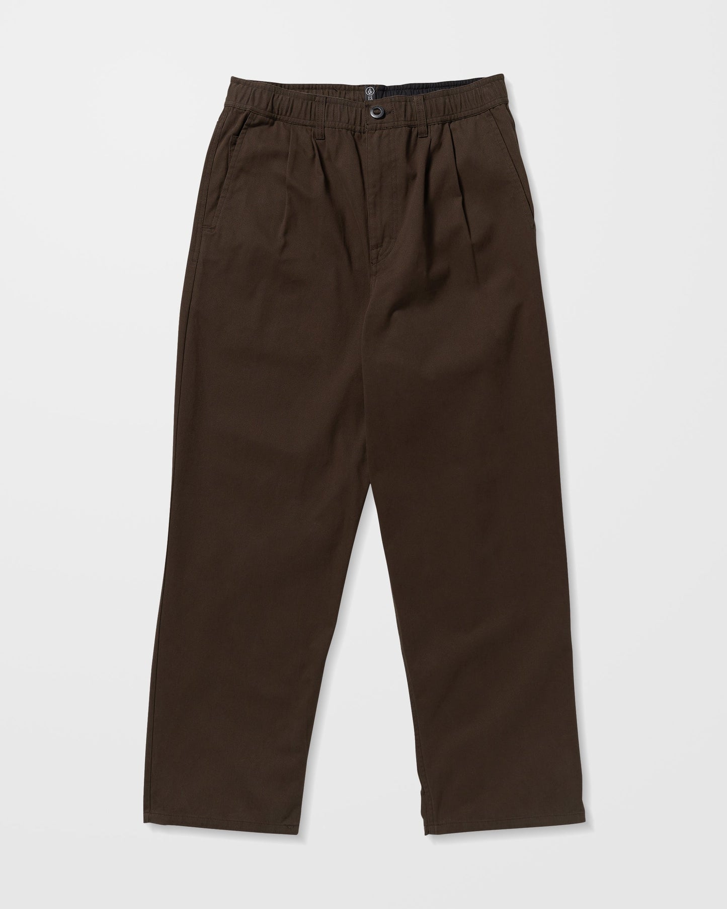 Pantalon À Taille Élastique Chillow Pleat - Cacao