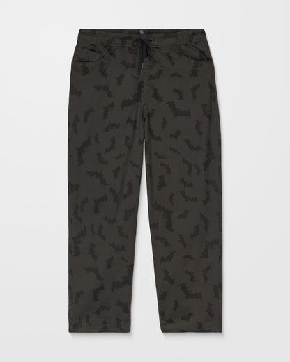Pantalon À Taille Élastique J.J. Villard - Rinsed Black