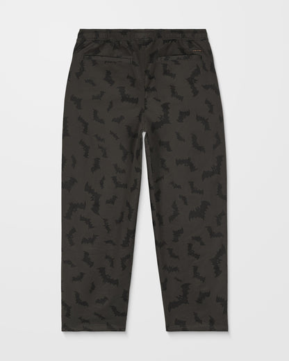 Pantalon À Taille Élastique J.J. Villard - Rinsed Black
