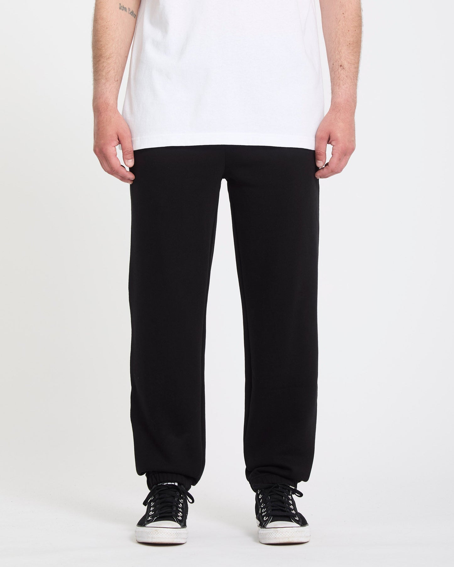 Single Stone Jogging Pants - Black