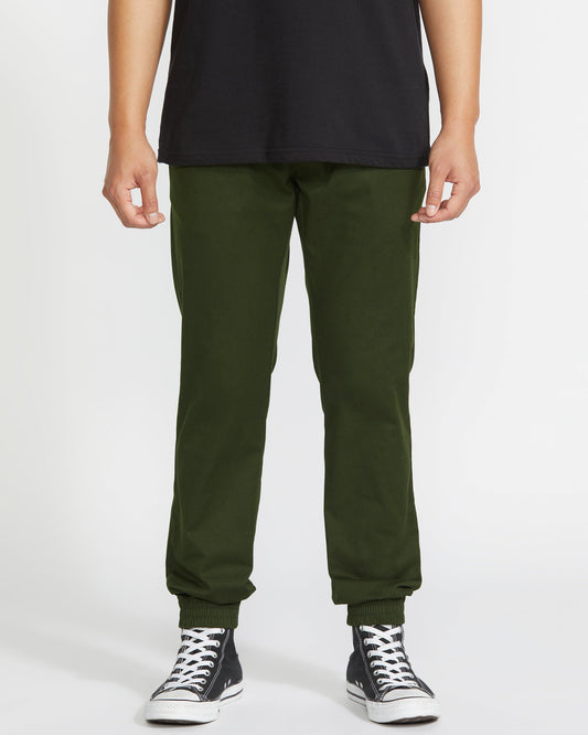 Frickin Slim Jogging Pants - Dark Green