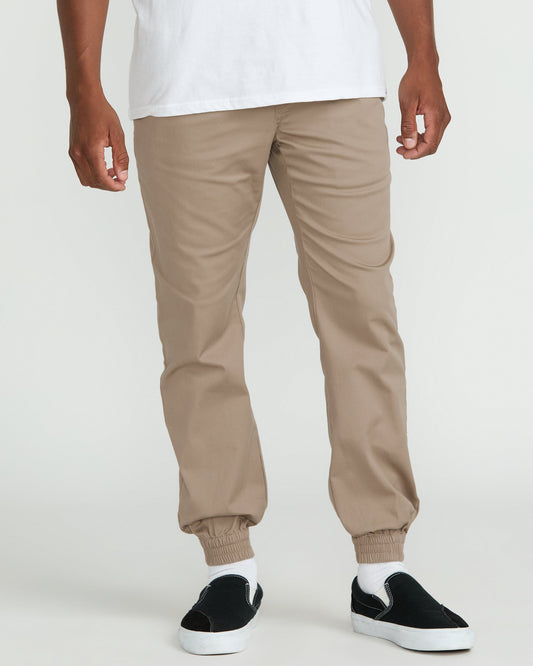 Frickin Slim Jogger Pants - Khaki
