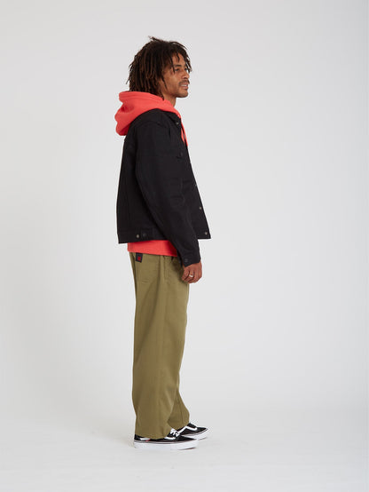 Pantalon Outer Spaced Solid Elasticated waist - MARTINI OLIVE