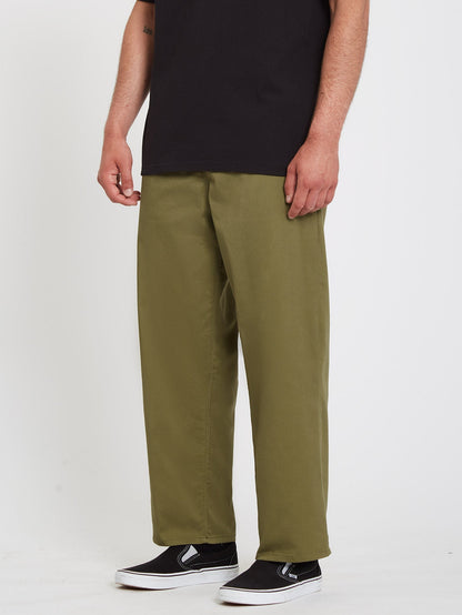 Pantalon Outer Spaced Solid Elasticated waist - MARTINI OLIVE
