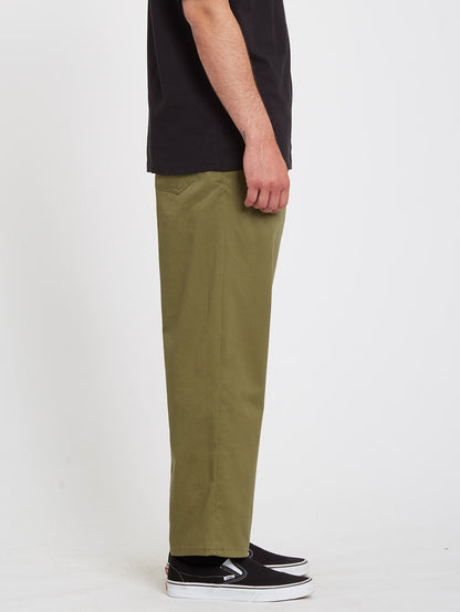 Pantalon Outer Spaced Solid Elasticated waist - MARTINI OLIVE