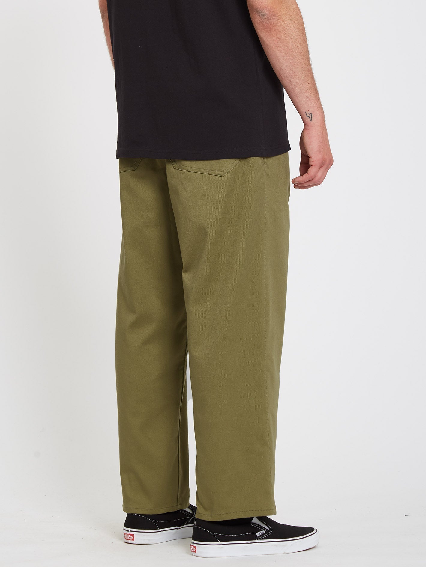 Pantalon Outer Spaced Solid Elasticated waist - MARTINI OLIVE
