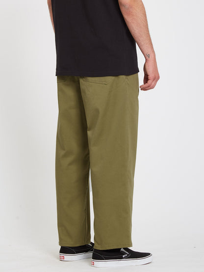 Pantalon Outer Spaced Solid Elasticated waist - MARTINI OLIVE