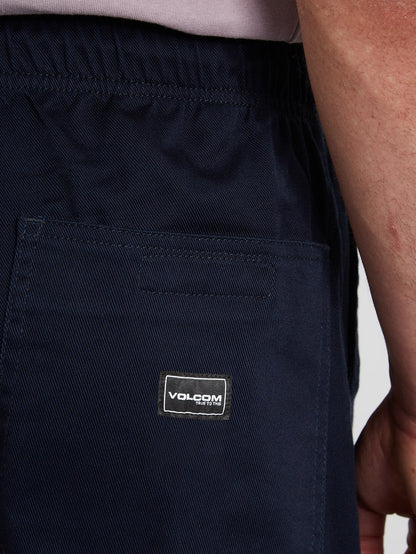 Pantalon Outer Spaced Solid Elasticated waist - NAVY