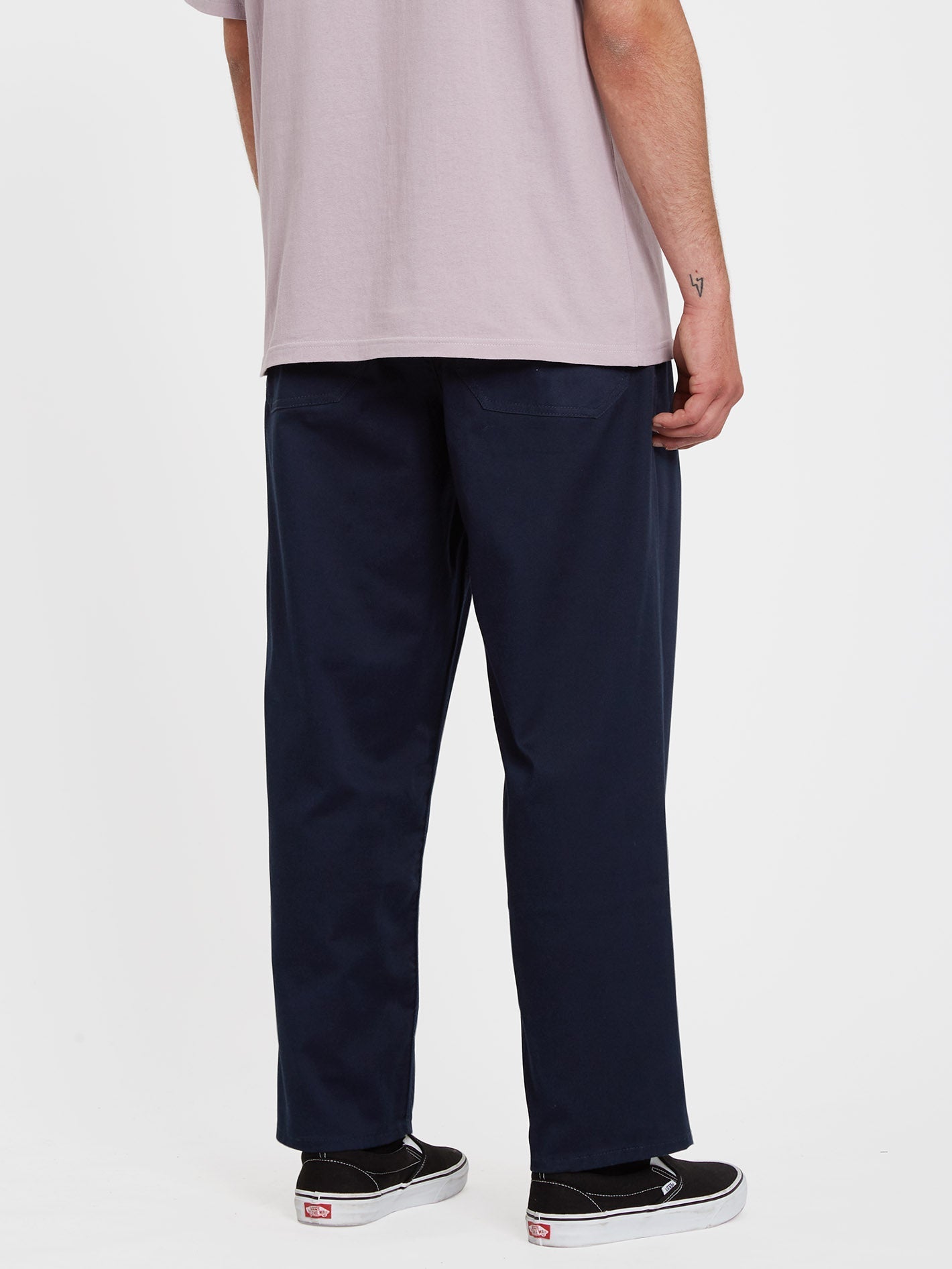 Pantalon Outer Spaced Solid Elasticated waist - NAVY