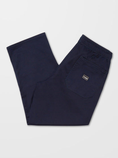 Pantalon Outer Spaced Solid Elasticated waist - NAVY