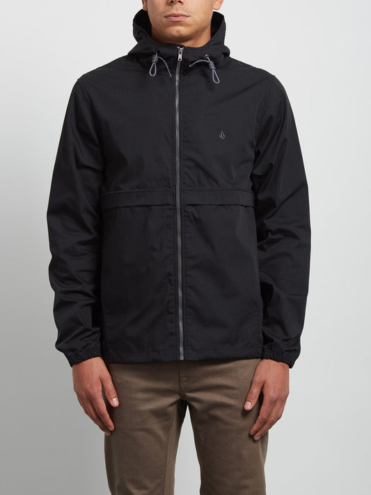 Howard Hooded Jacket - Black