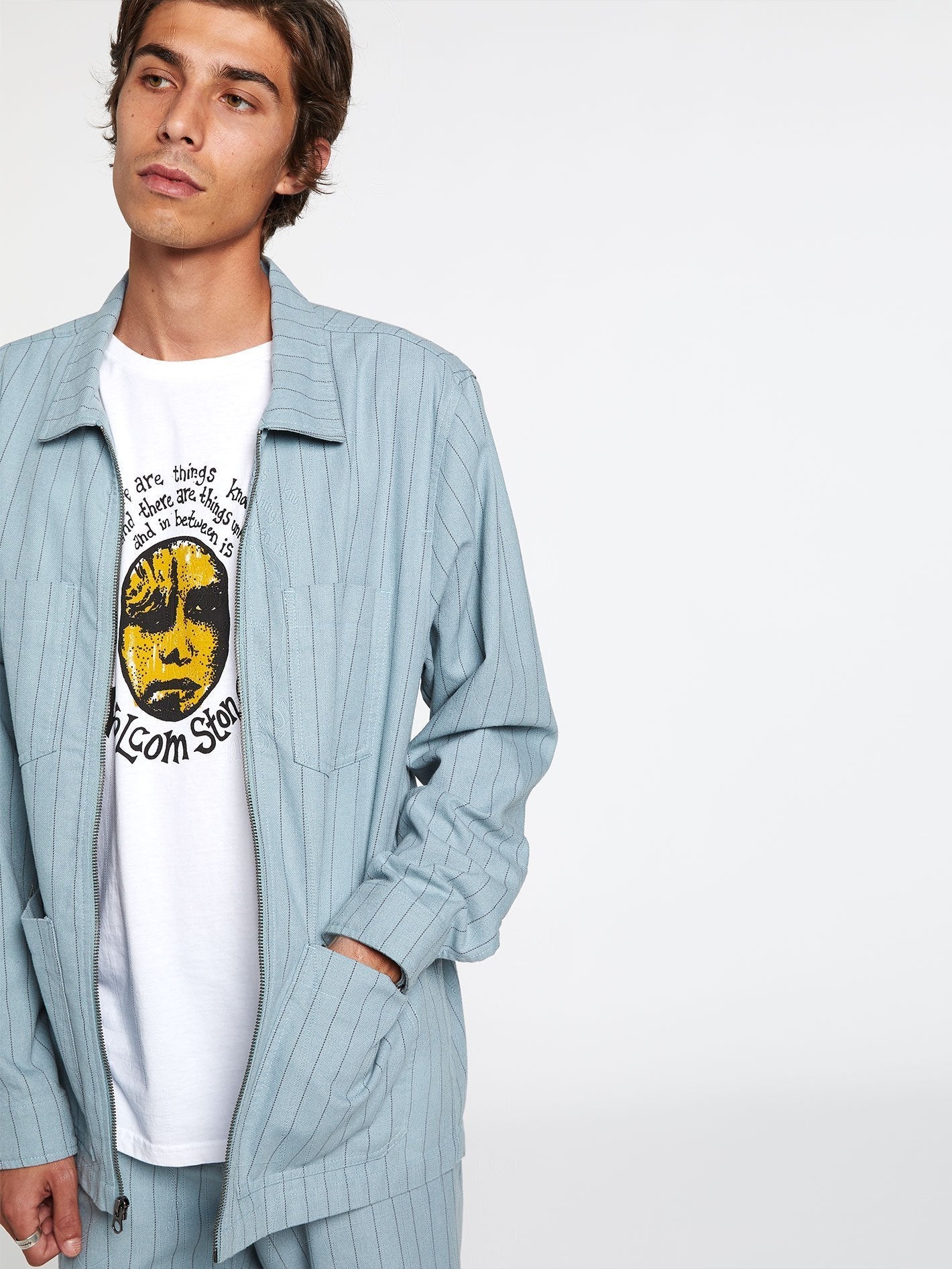 CJ Collins Arbeitsjacke - COOL BLUE