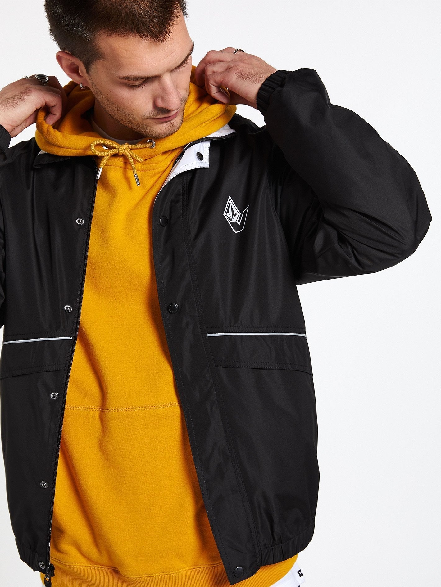 CJ Collins Jacke - SCHWARZ