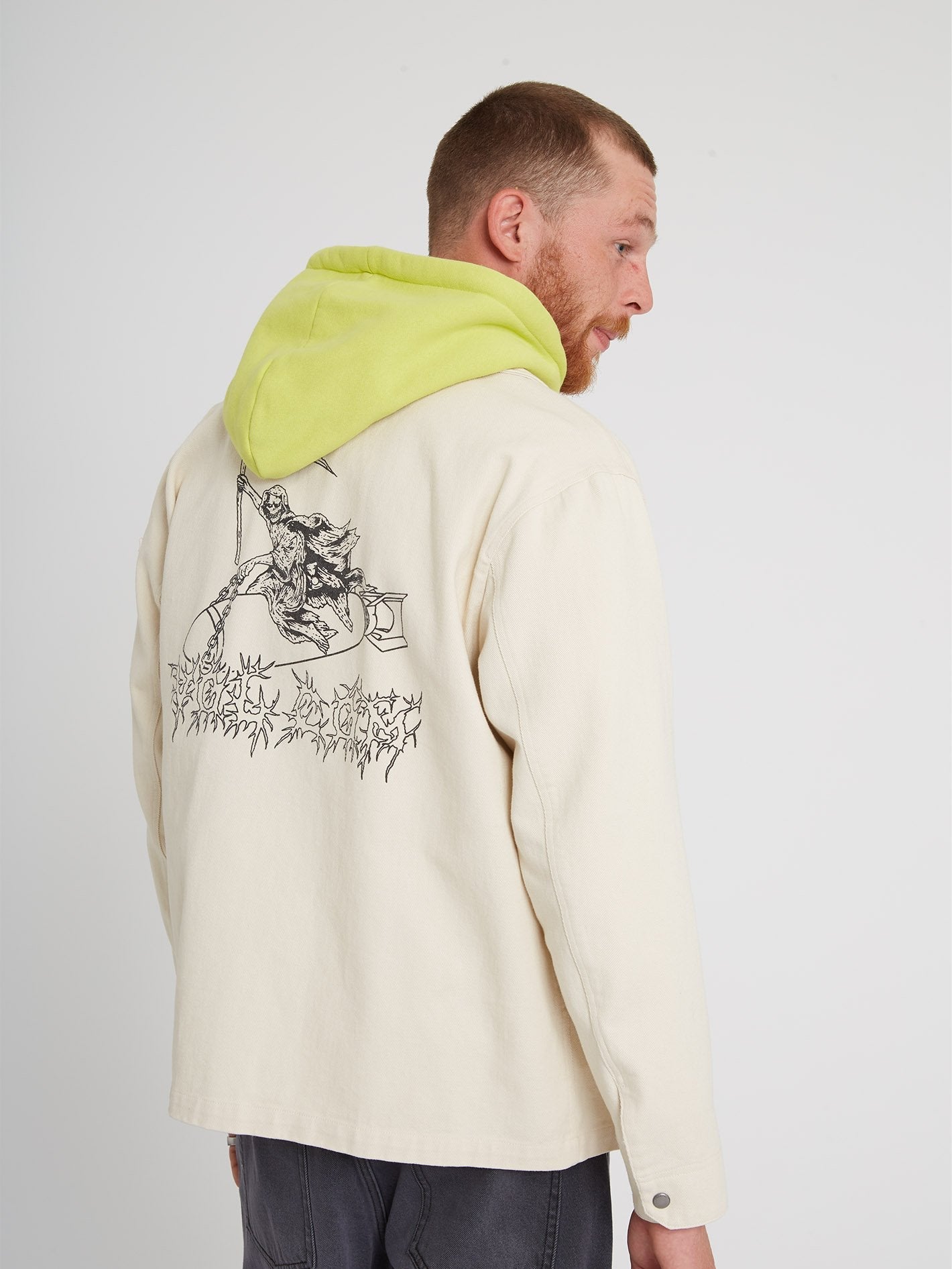 Richard French Sayer Jacket - CLOUD