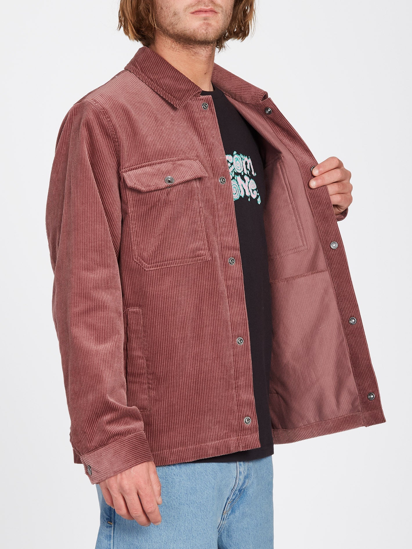 Likeaton Jacke - BORDEAUXBRAUN