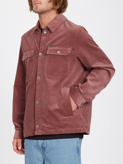 Likeaton Jacke - BORDEAUXBRAUN