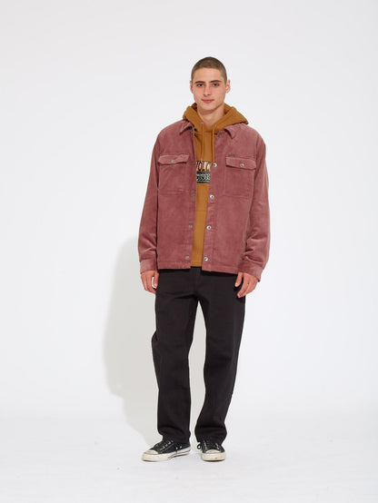 Likeaton Jacke - BORDEAUXBRAUN