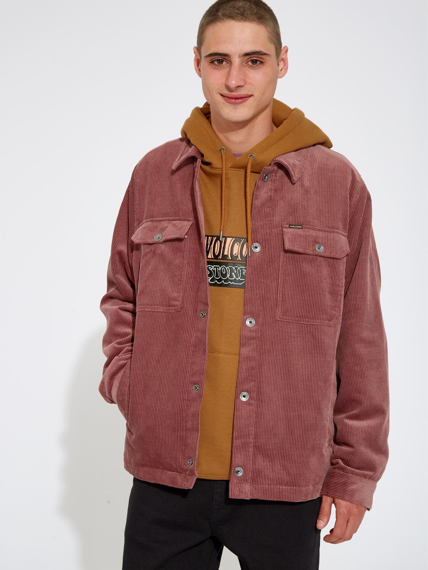 Likeaton Jacke - BORDEAUXBRAUN