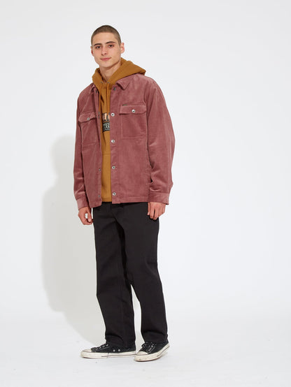 Likeaton Jacke - BORDEAUXBRAUN