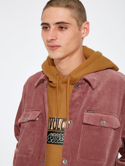 Likeaton Jacke - BORDEAUXBRAUN