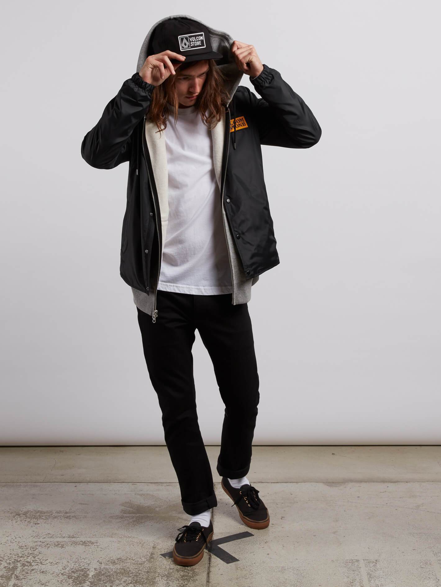 Brews Quilted Jacket - Black Out