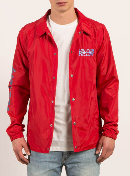 Brews Steppjacke - True Red