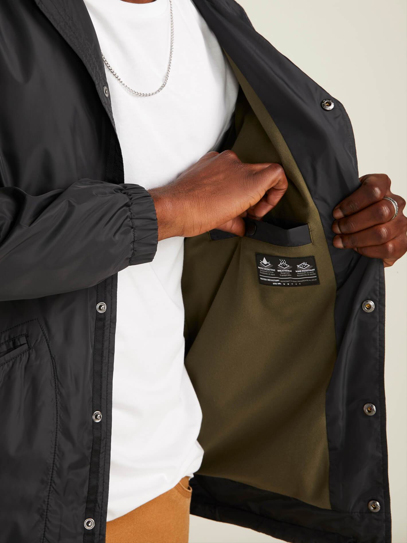 Veste Brews Coach - Black