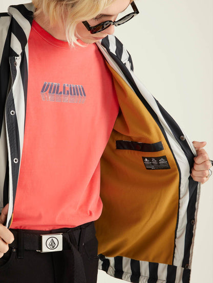 Brews Coach Jacket - Black/White
