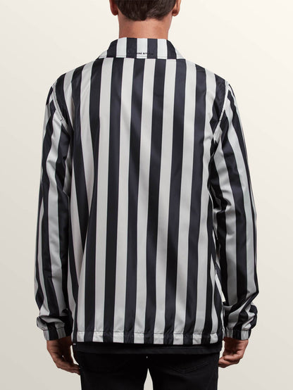 Brews Coach Jacket - Black/White