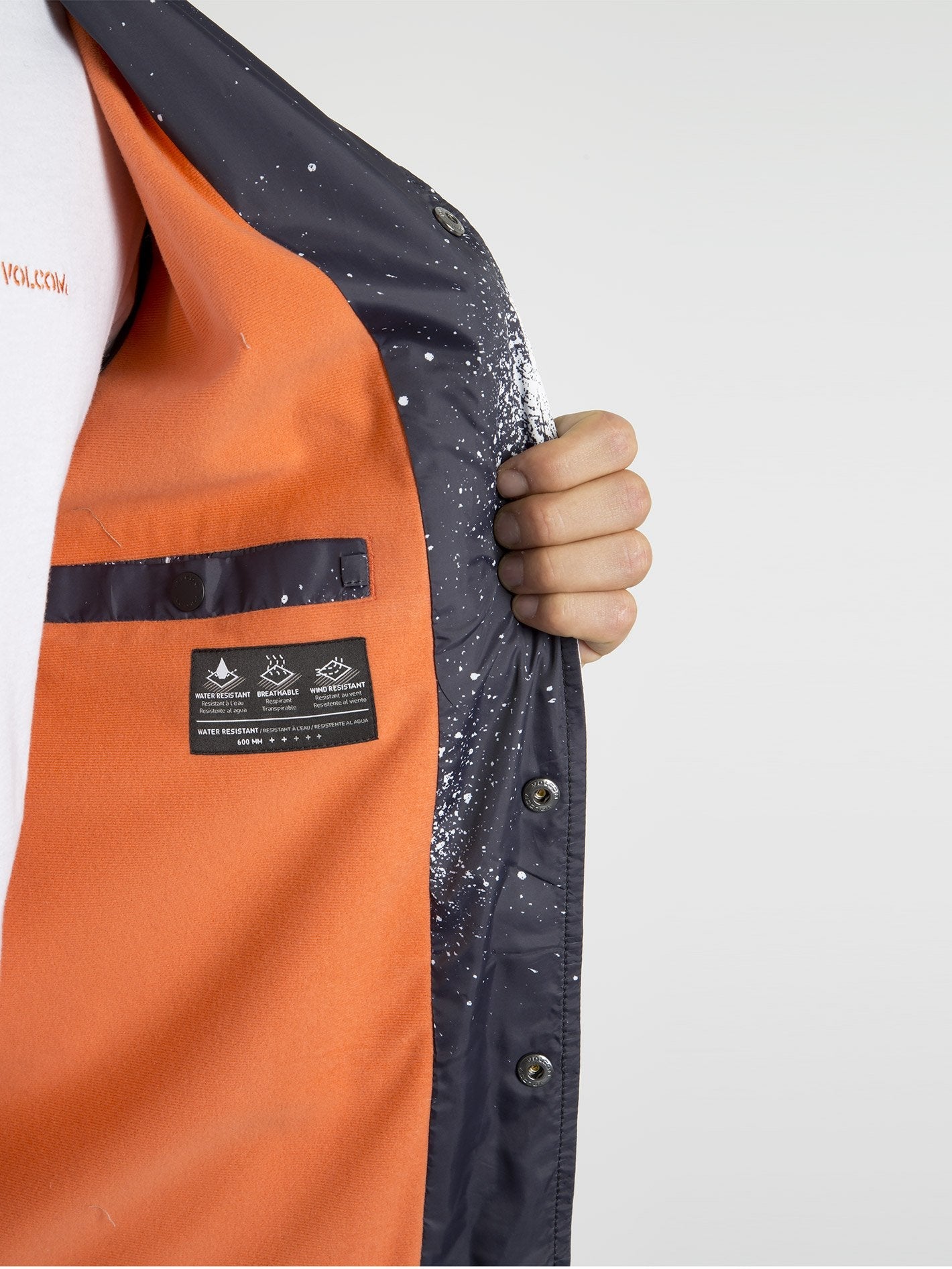 Veste Brews Coach - Black Combo