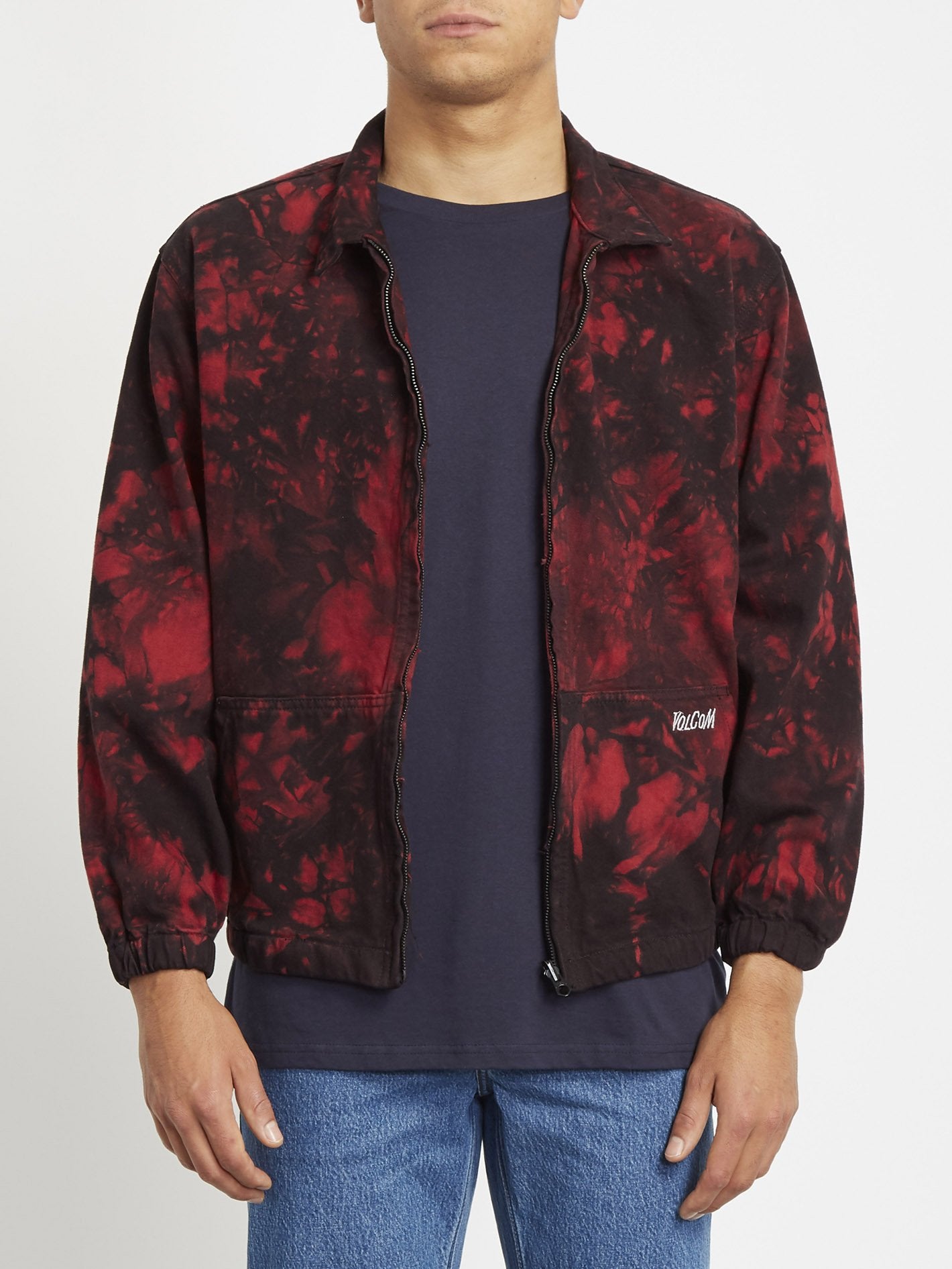 Strange Times Jacket - DEEP RED