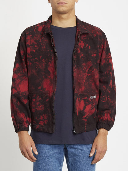 Strange Times Jacket - DEEP RED