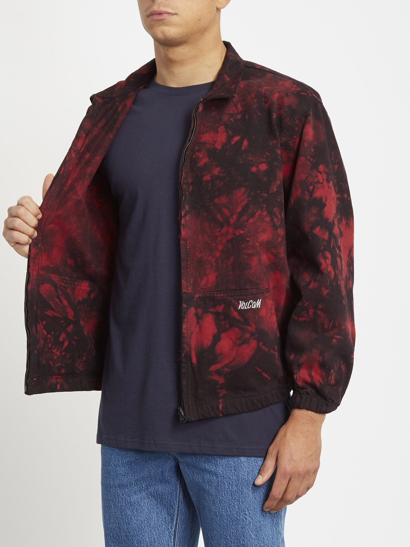 Strange Times Jacket - DEEP RED