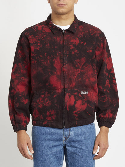 Strange Times Jacket - DEEP RED