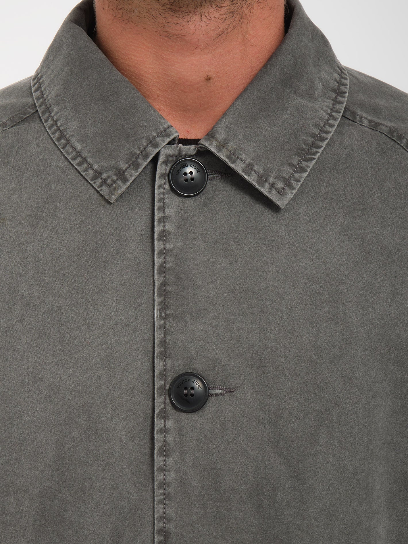 V Ent X Noa Deane Trench Coat - HEATHER GRAY