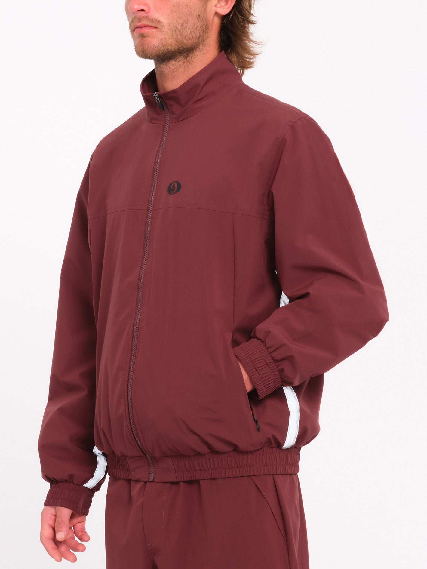 Skate Vitals Remy S Track Jacket - MERLOT