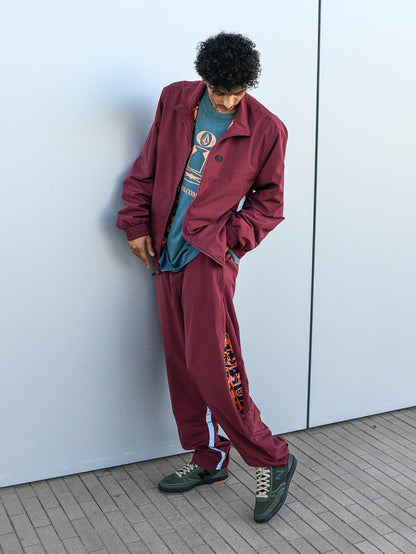 Skate Vitals Remy S Track Jacket - MERLOT