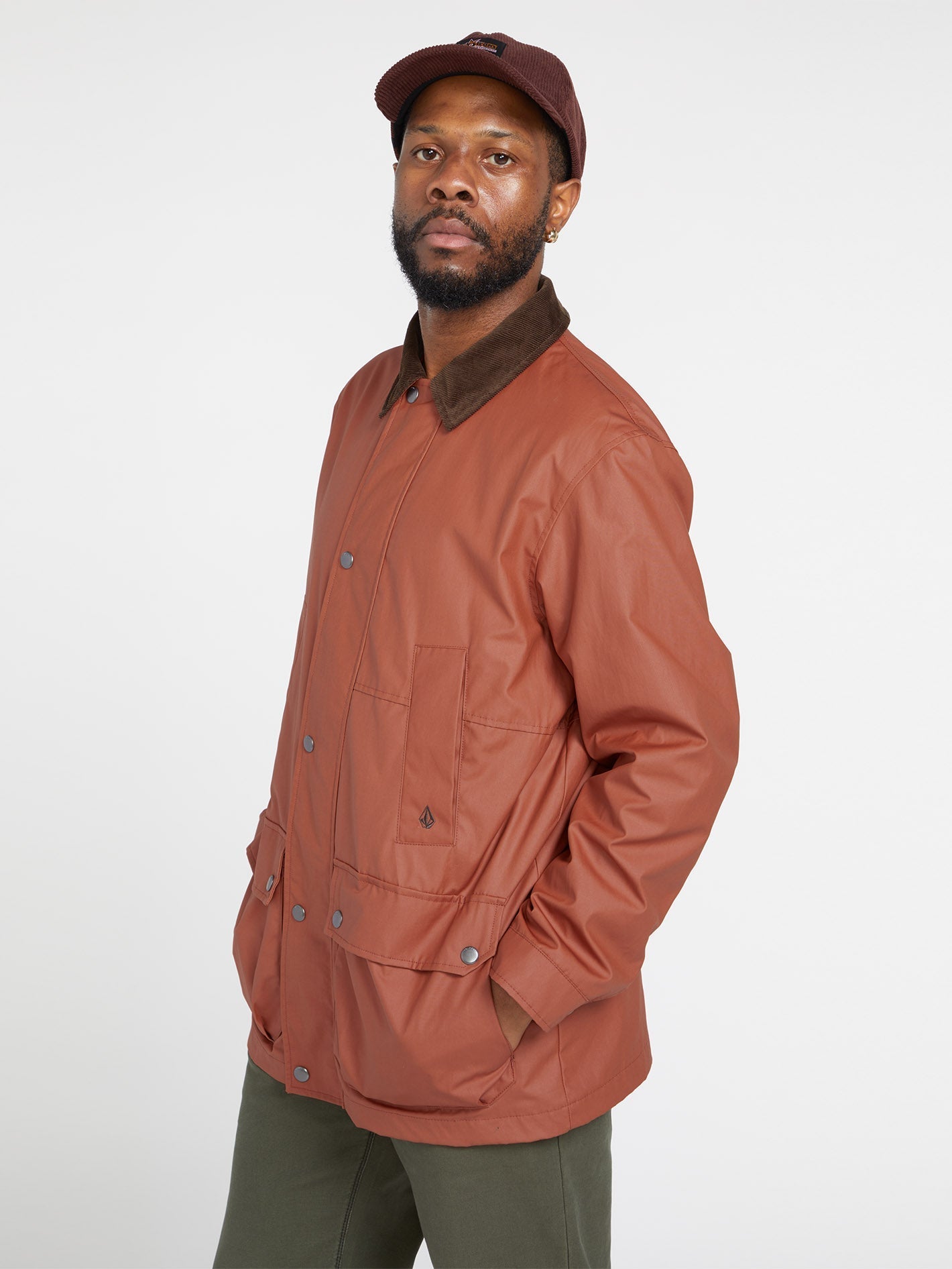 Veste V Ent Fat Tony - RUST