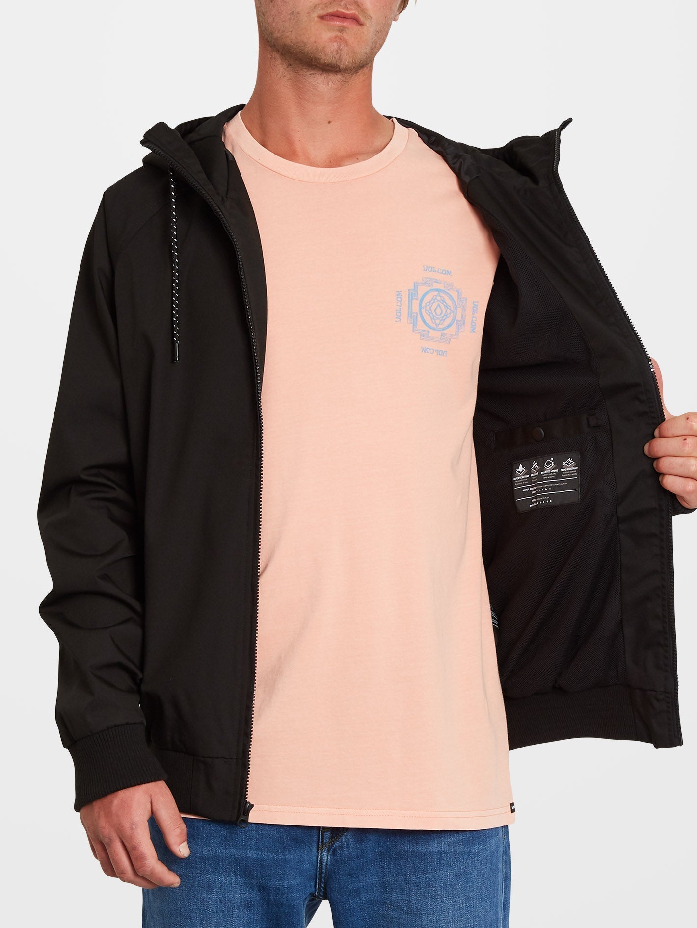 Raynan Jacke - SCHWARZ
