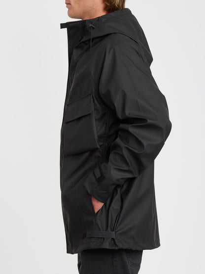 V-Smock-Jacke – SCHWARZ