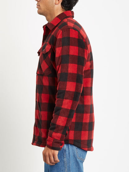 Power Polar Fleece Jacket - RIO RED