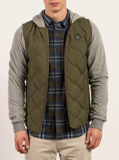 Buster Quilted Jacket - Military