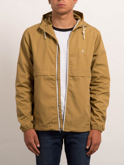 Howard Hooded Jacket - Burnt Khaki
