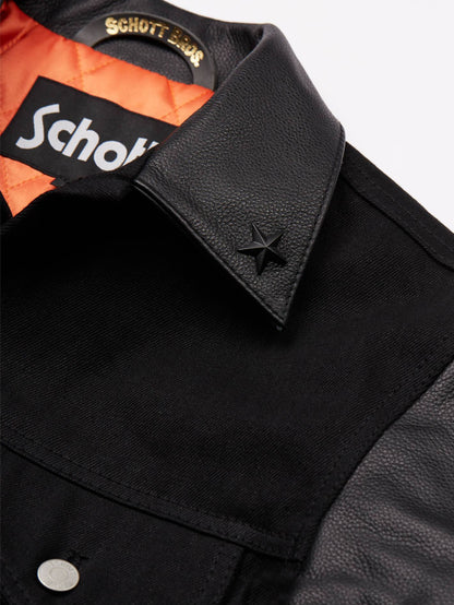 Volcom X Schott Unisex Jacket - Black